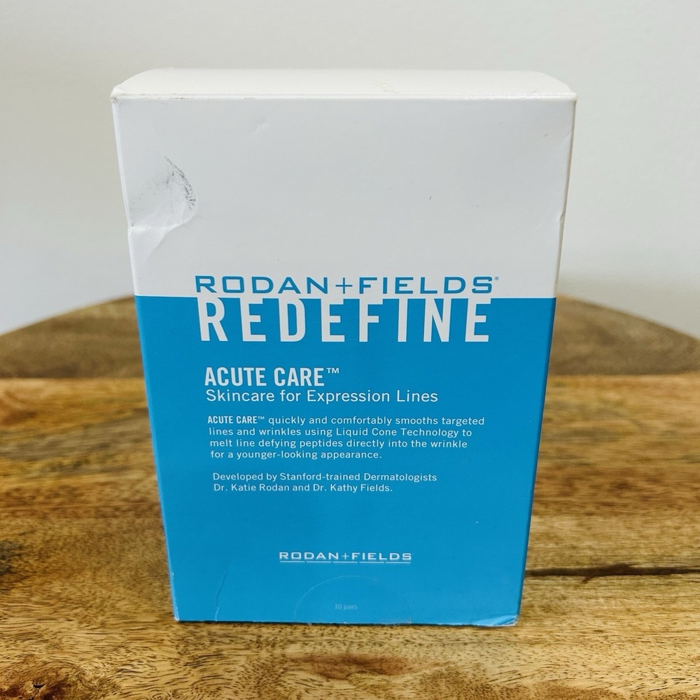 Rodan+Fields Redefined Acute Care Skincare for Expression Lines 10 pairs New